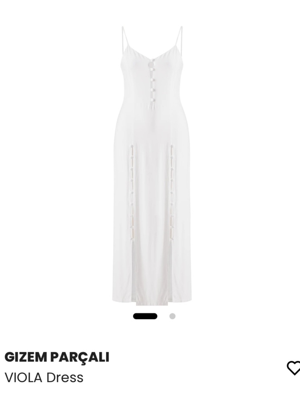 Gizem Parcali Revolve Sexy White Dress XS